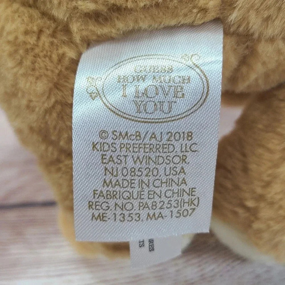 Kids Preferred Guess How Much I Love You Plush Nutbrown Hare Anniversary 6.5" - Picture 9 of 9